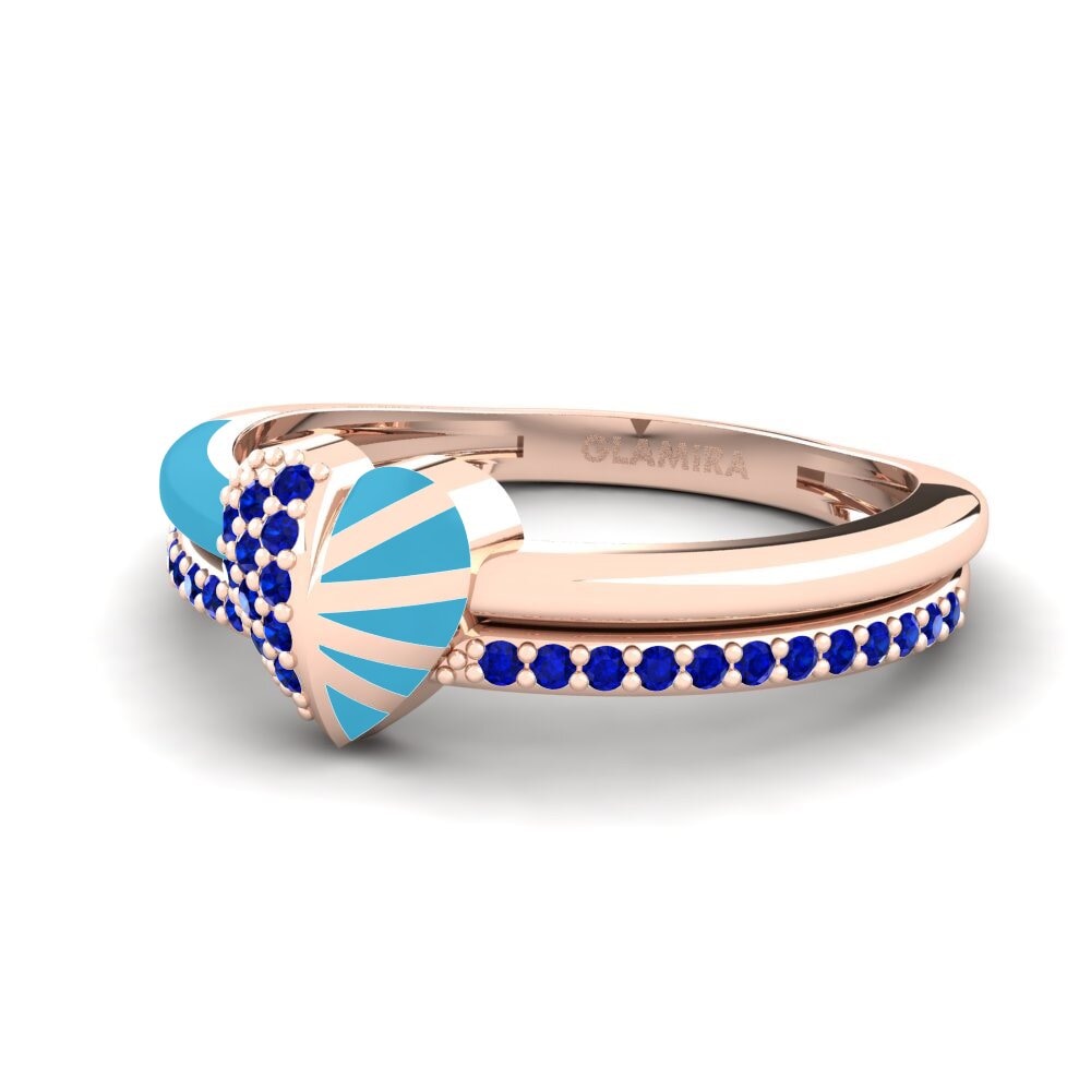 Saphir Ring Lovestory