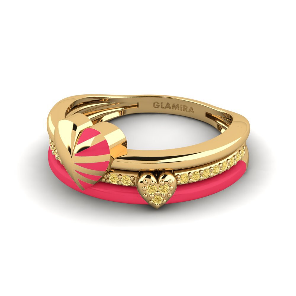 Gelber Diamant Ring Lovestruck