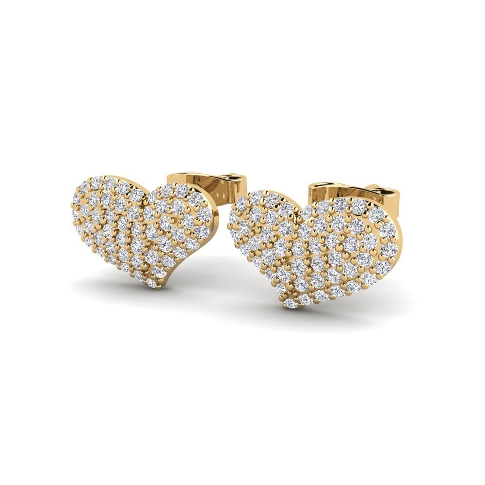 Diamant Damen ohrring Maxabbat - A