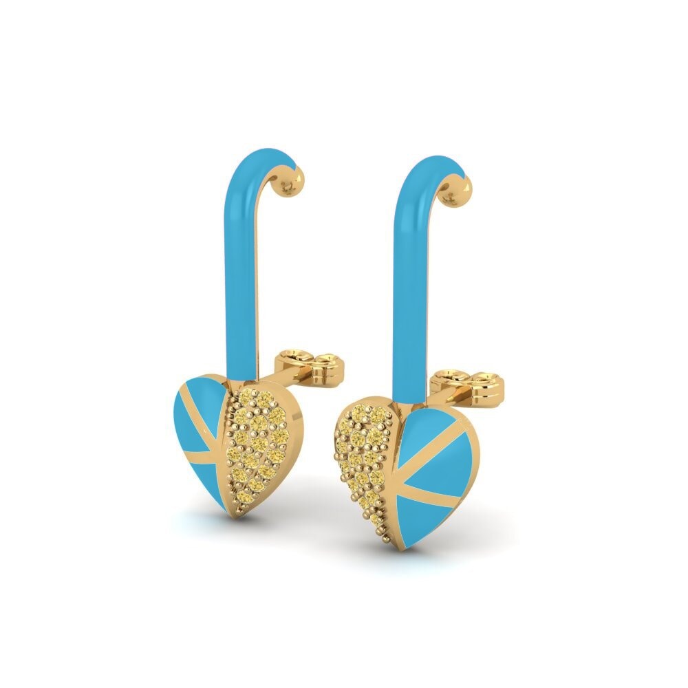 Yellow Diamond Women's Earring Meraki