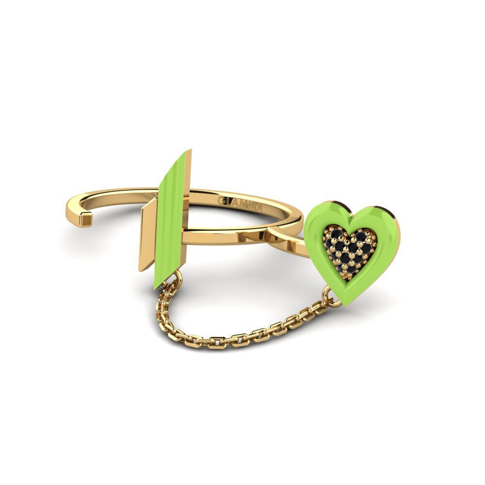 Schwarzer Diamant Ring Modificare