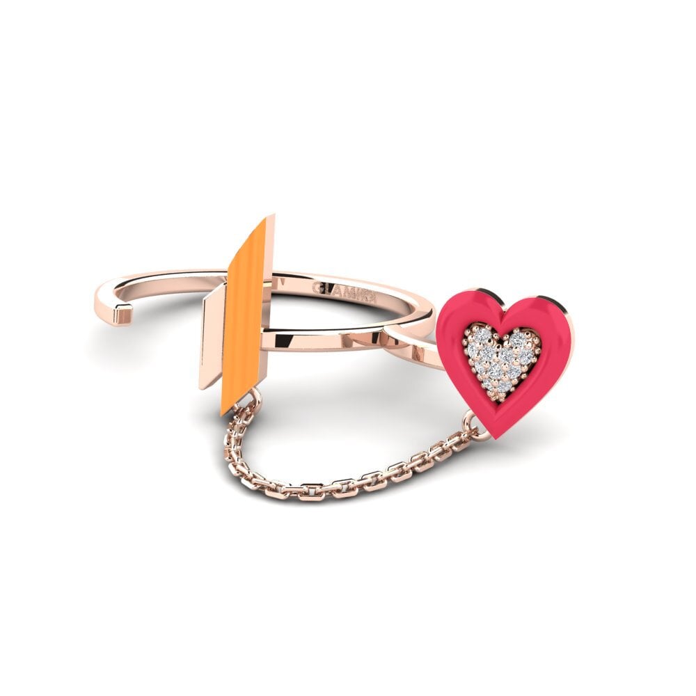 9ct Rose Gold Ring Modificare