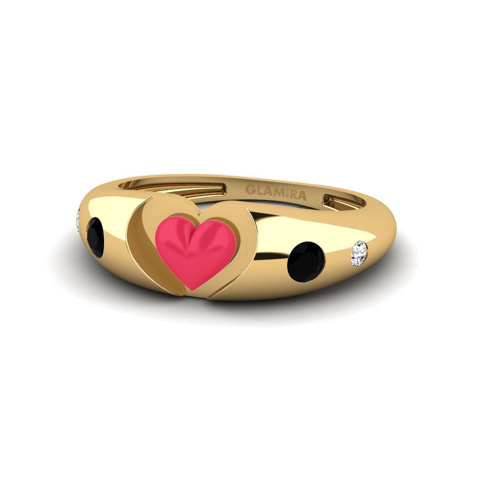 Schwarzer Onyx Ring Mostrare
