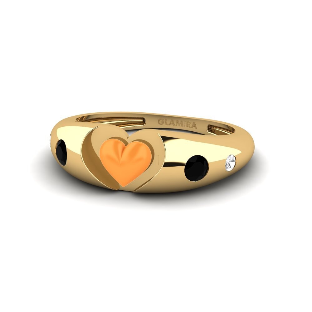 Schwarzer Saphir Ring Mostrare