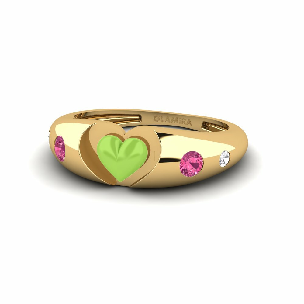 Tourmaline Rose Bague Mostrare