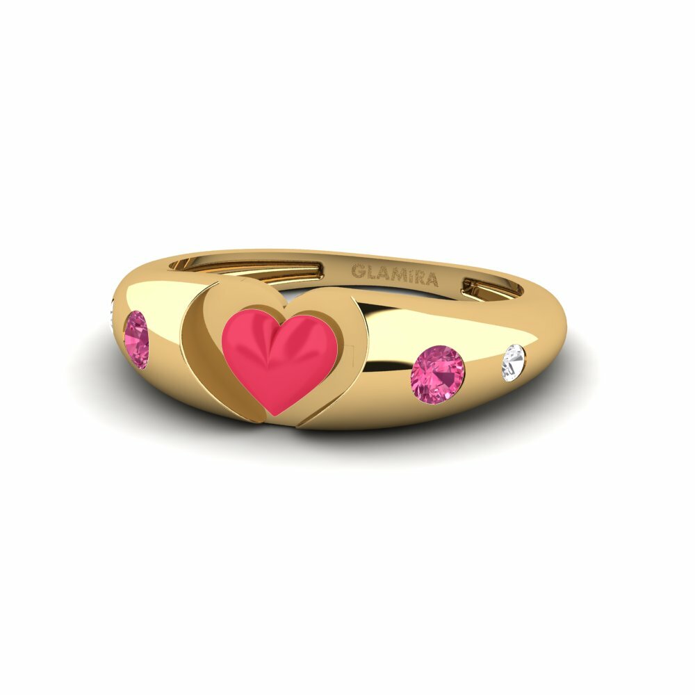 Tourmaline Rose Bague Mostrare