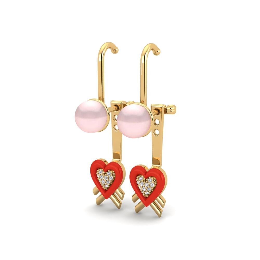 Damen ohrring Pearlgrain A