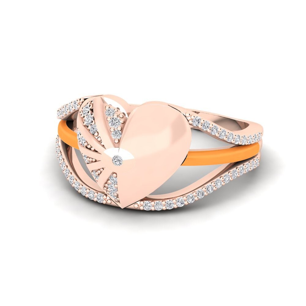 Rotgold 375 Ring Pedestal