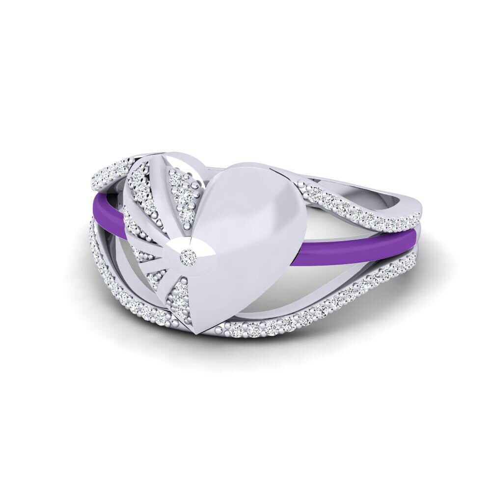 Circonita Anillo Pedestal