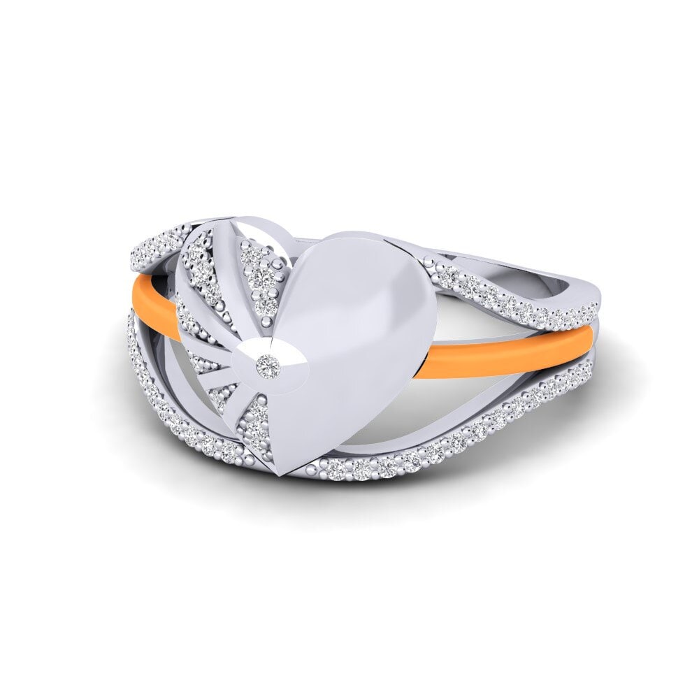 Lab Grown Diamond Ring Pedestal