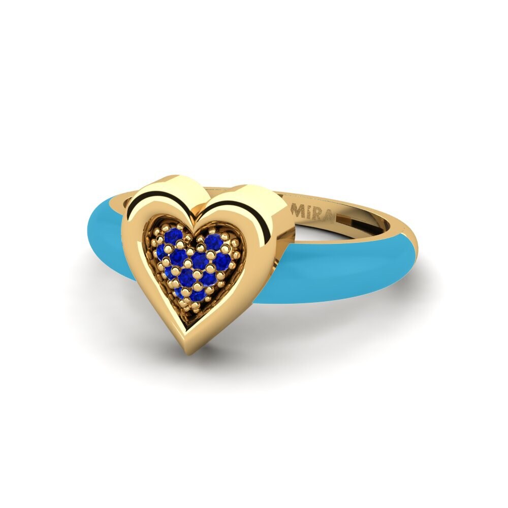 Saphir Pinker Ring Piccoamore