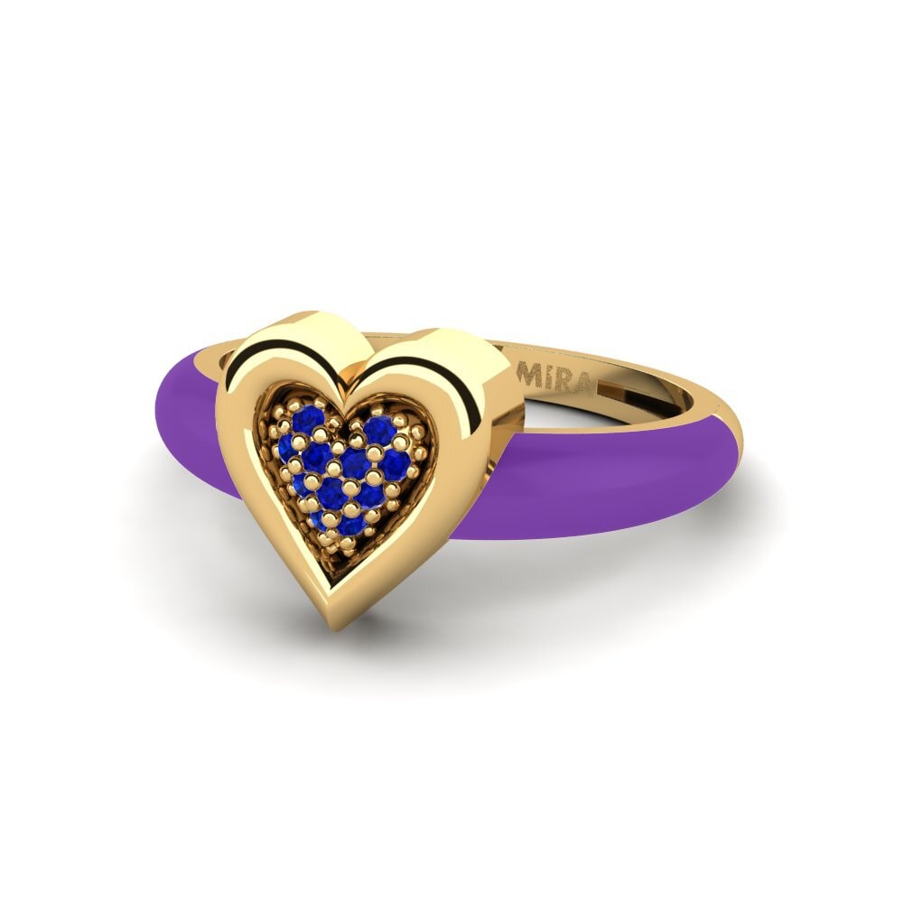 Zafiro Anillo meñique Piccoamore