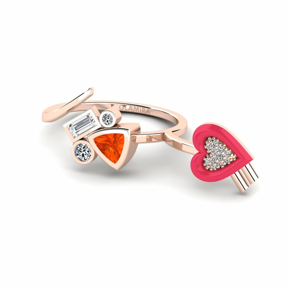 Opale de Feu Bague Polpo