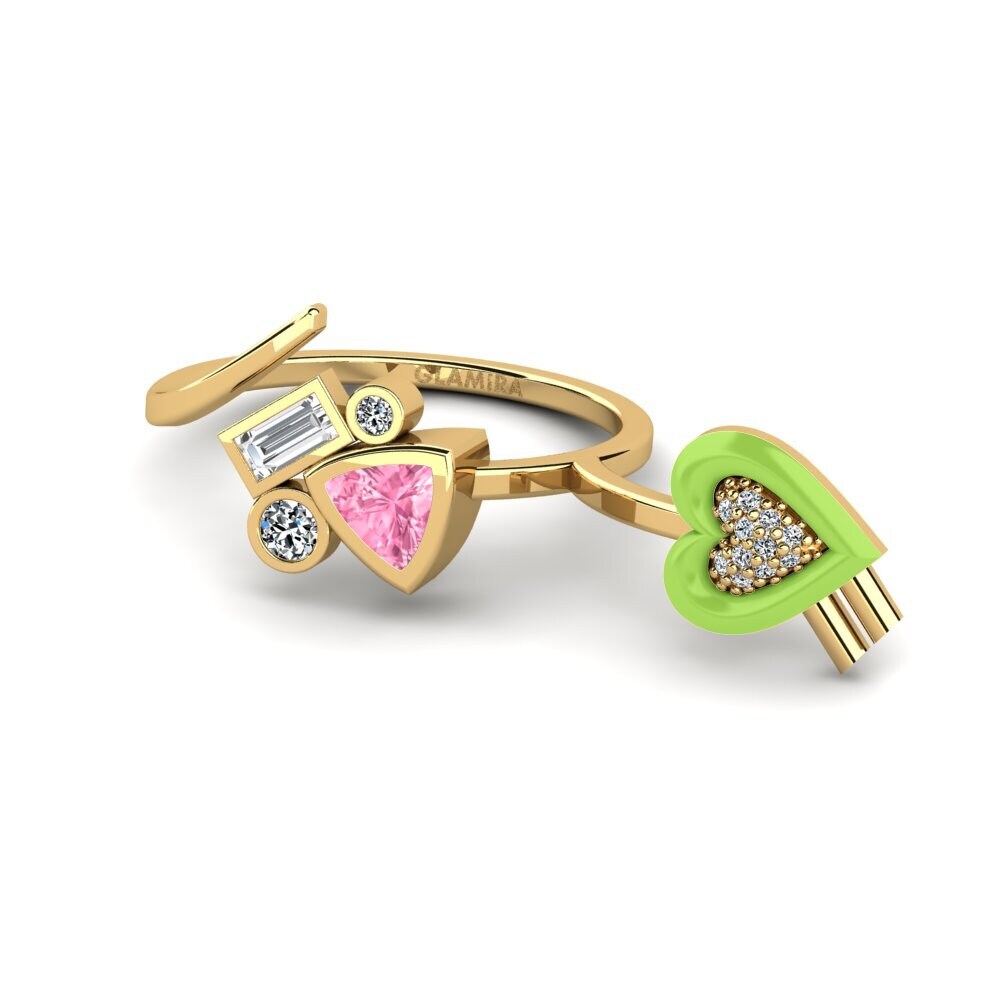 Gelbgold 585 Ring Polpo