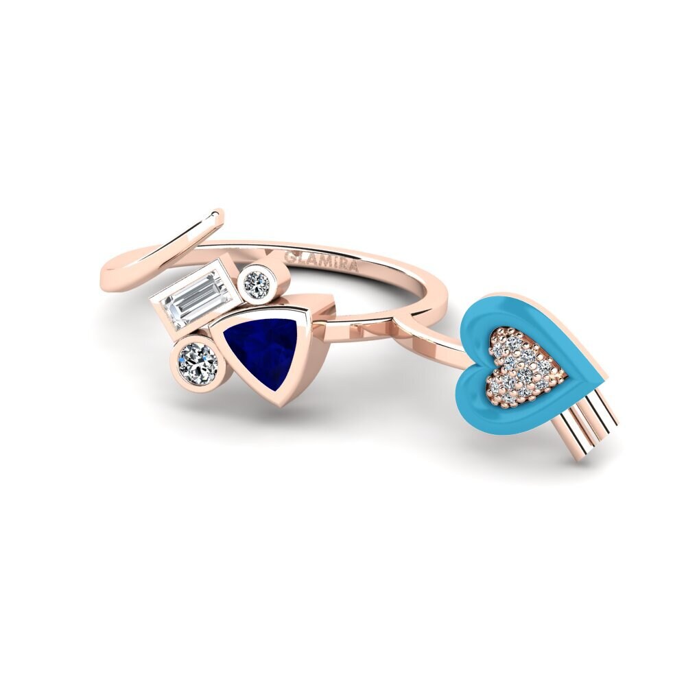 Saphir Ring Polpo