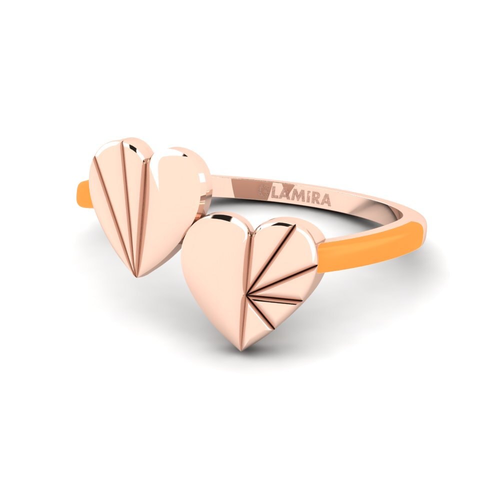 Rotgold 375 Ring Sparkly