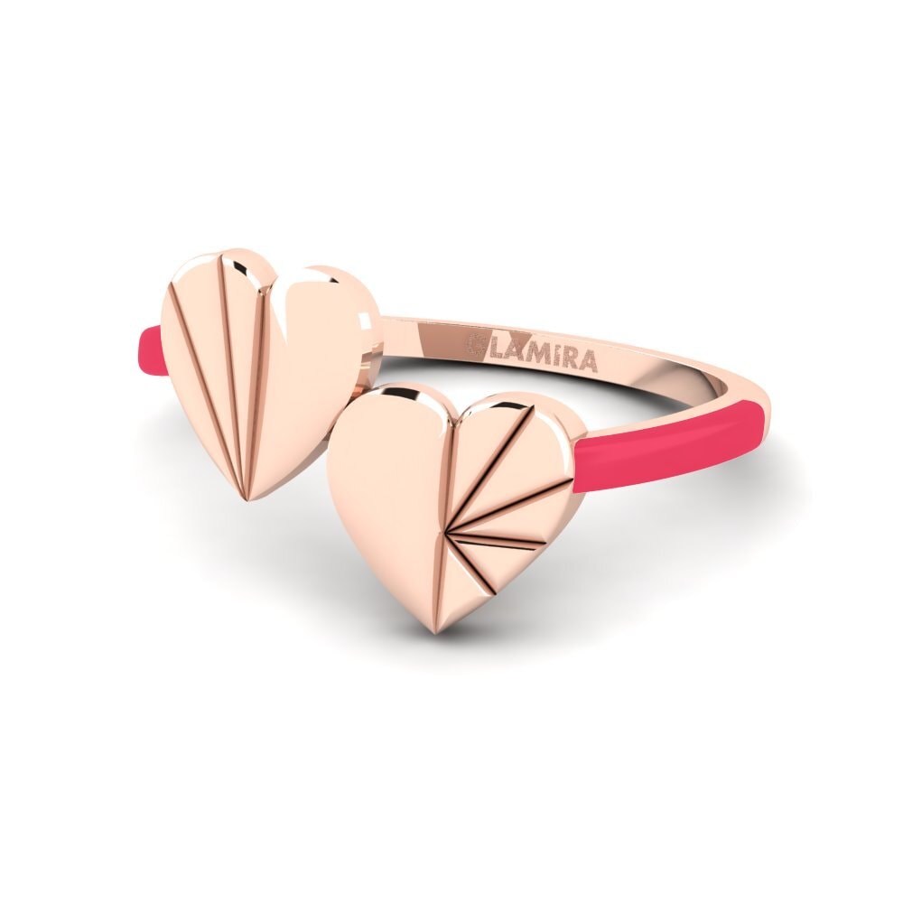 Rotgold 375 Ring Sparkly