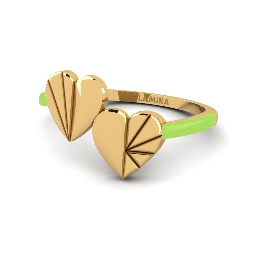 Gelbgold 750 Ring Sparkly