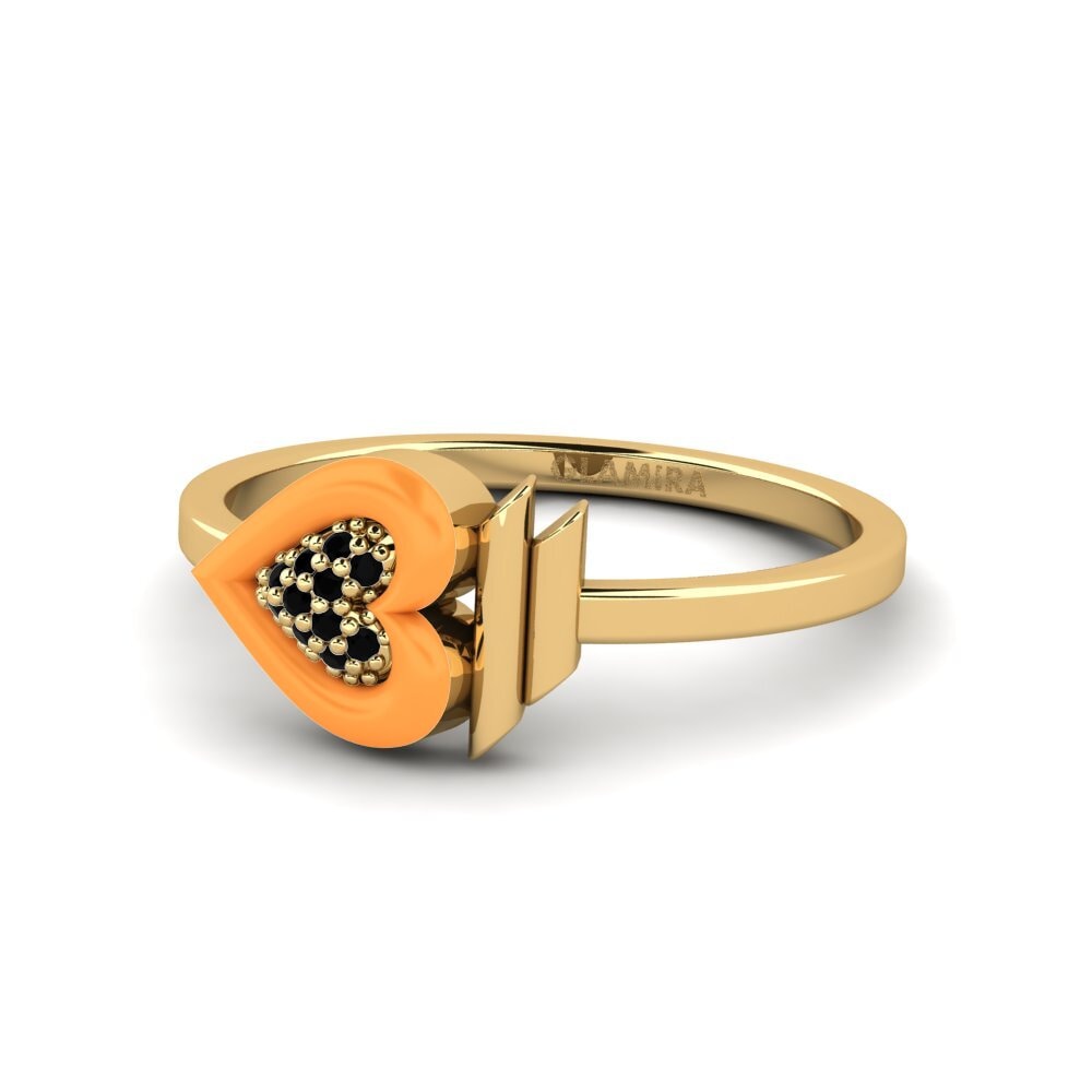 Schwarzer Saphir Ring Speranzalife