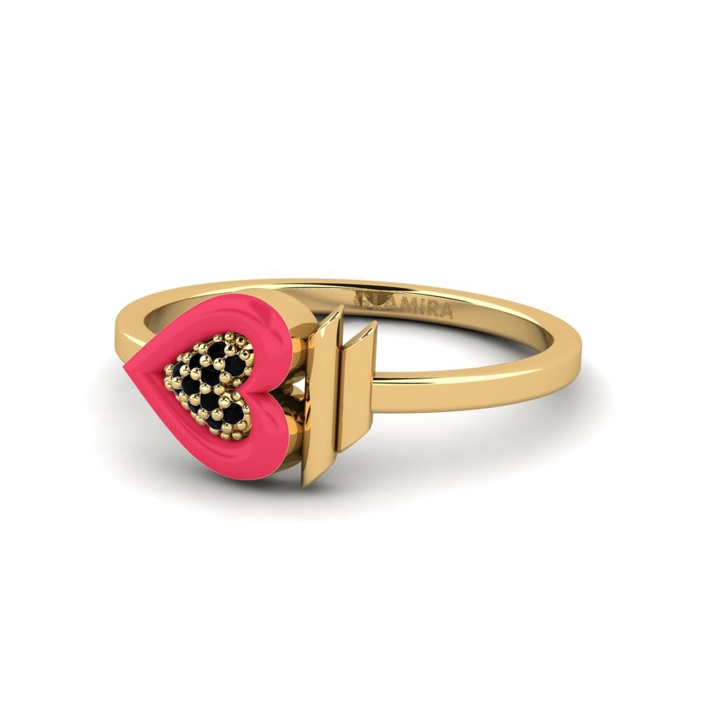 Schwarzer Saphir Ring Speranzalife