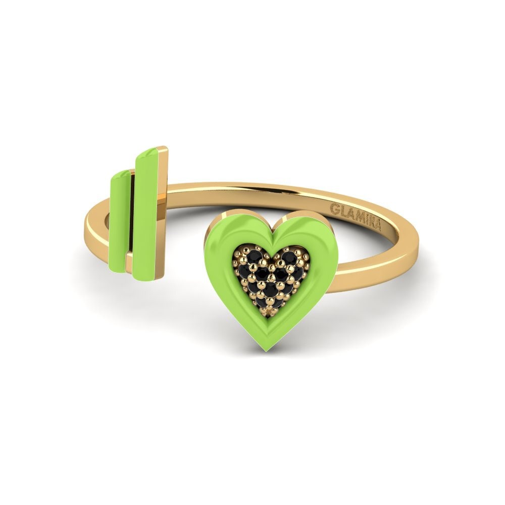 Schwarzer Diamant Ring Stagi