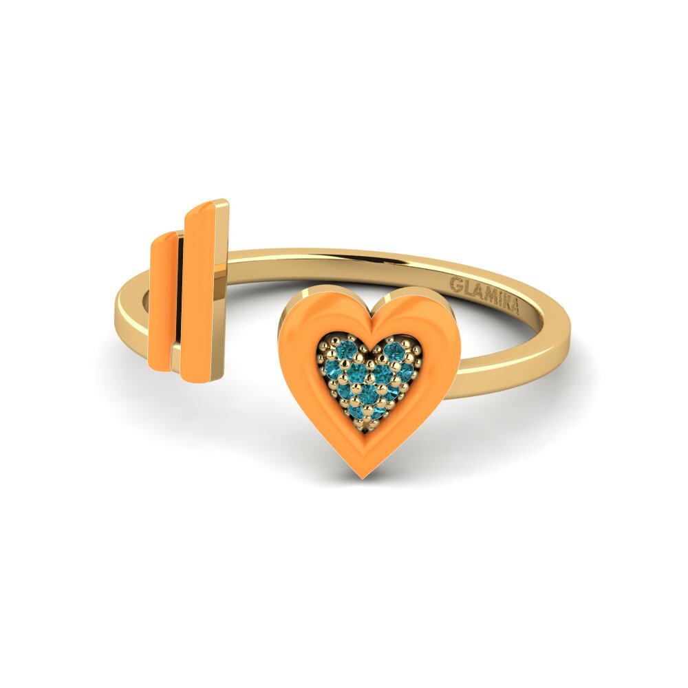 Blauer Diamant Ring Stagi
