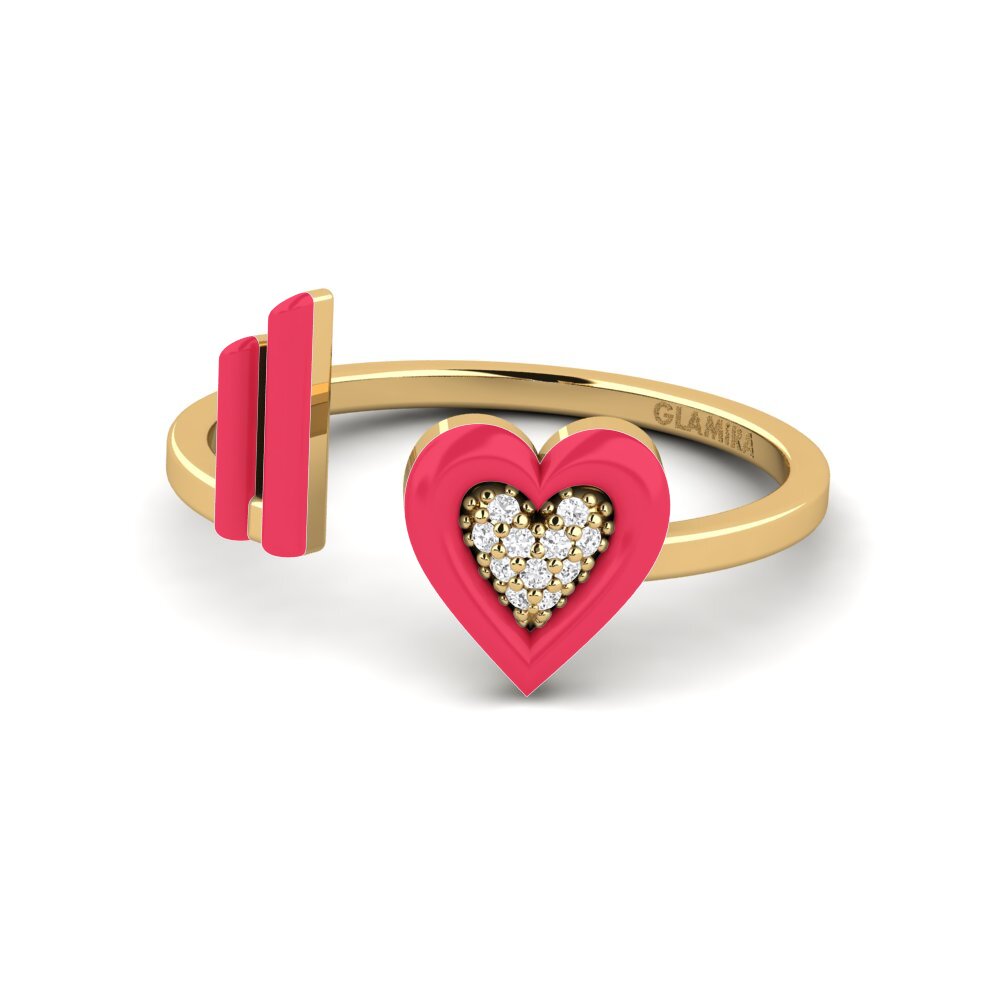 Weißer Saphir Ring Stagi