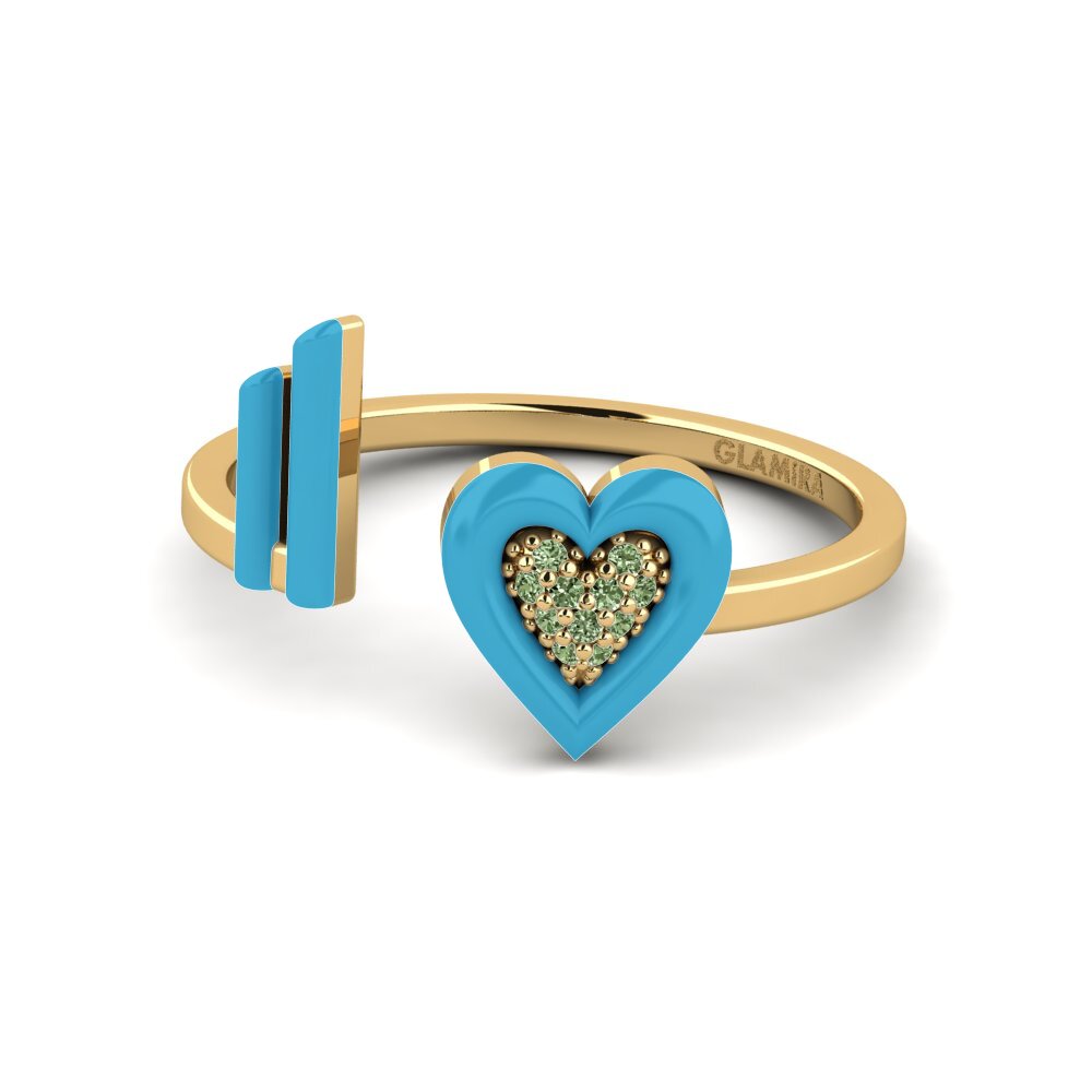 Green Diamond Ring Stagi