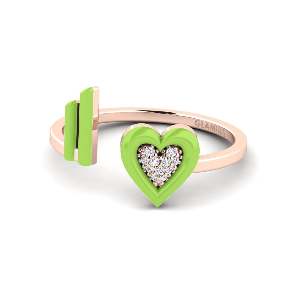 Rotgold 585 Ring Stagi