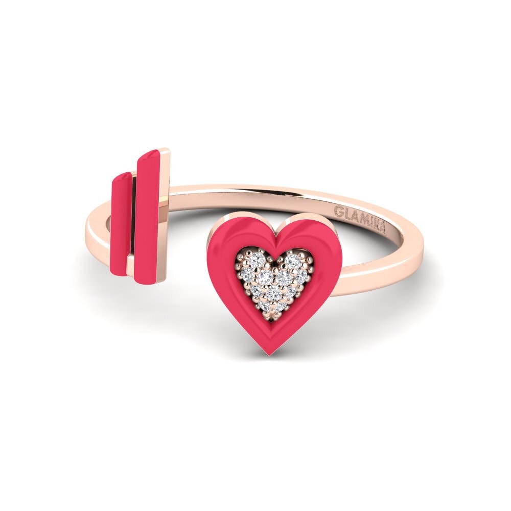 Rotgold 375 Ring Stagi