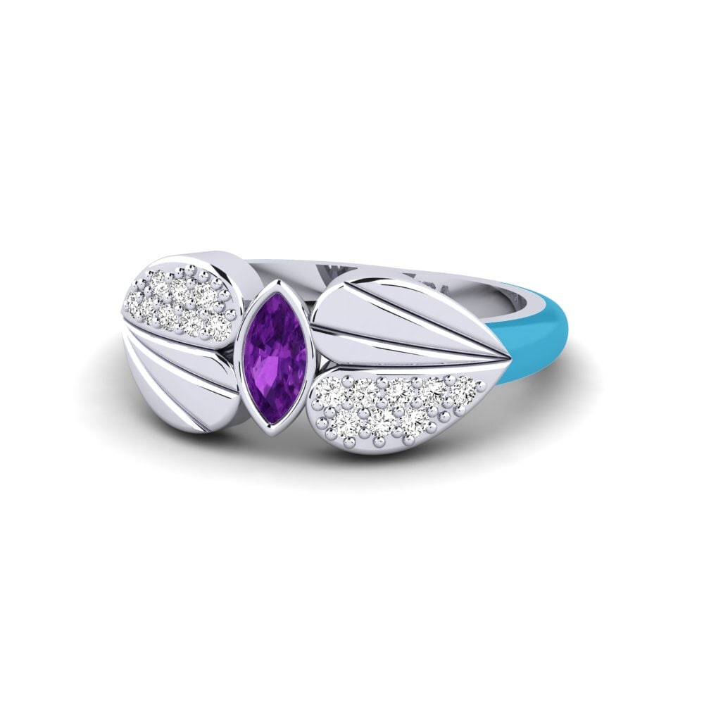 Amethyst Pinker Ring Stirring