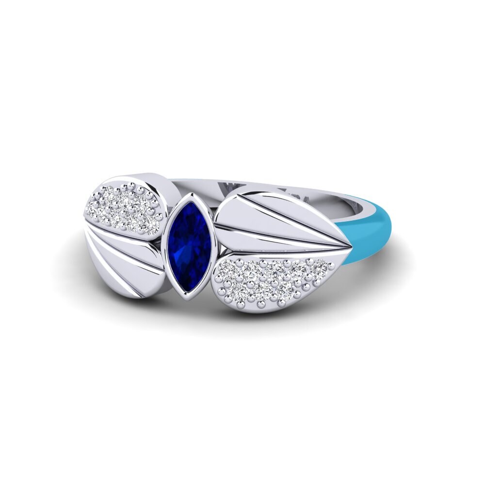 Saphir Pinker Ring Stirring