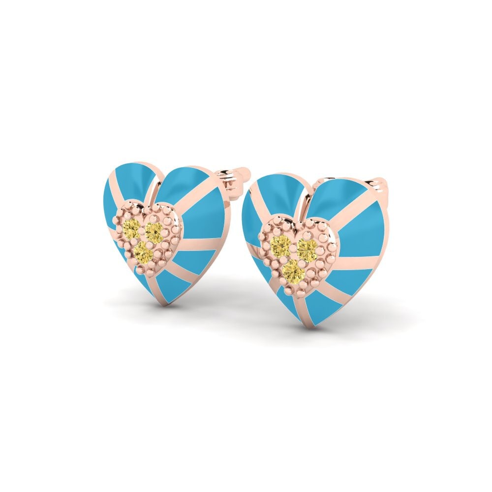 Yellow Diamond Women's Earring Sundown