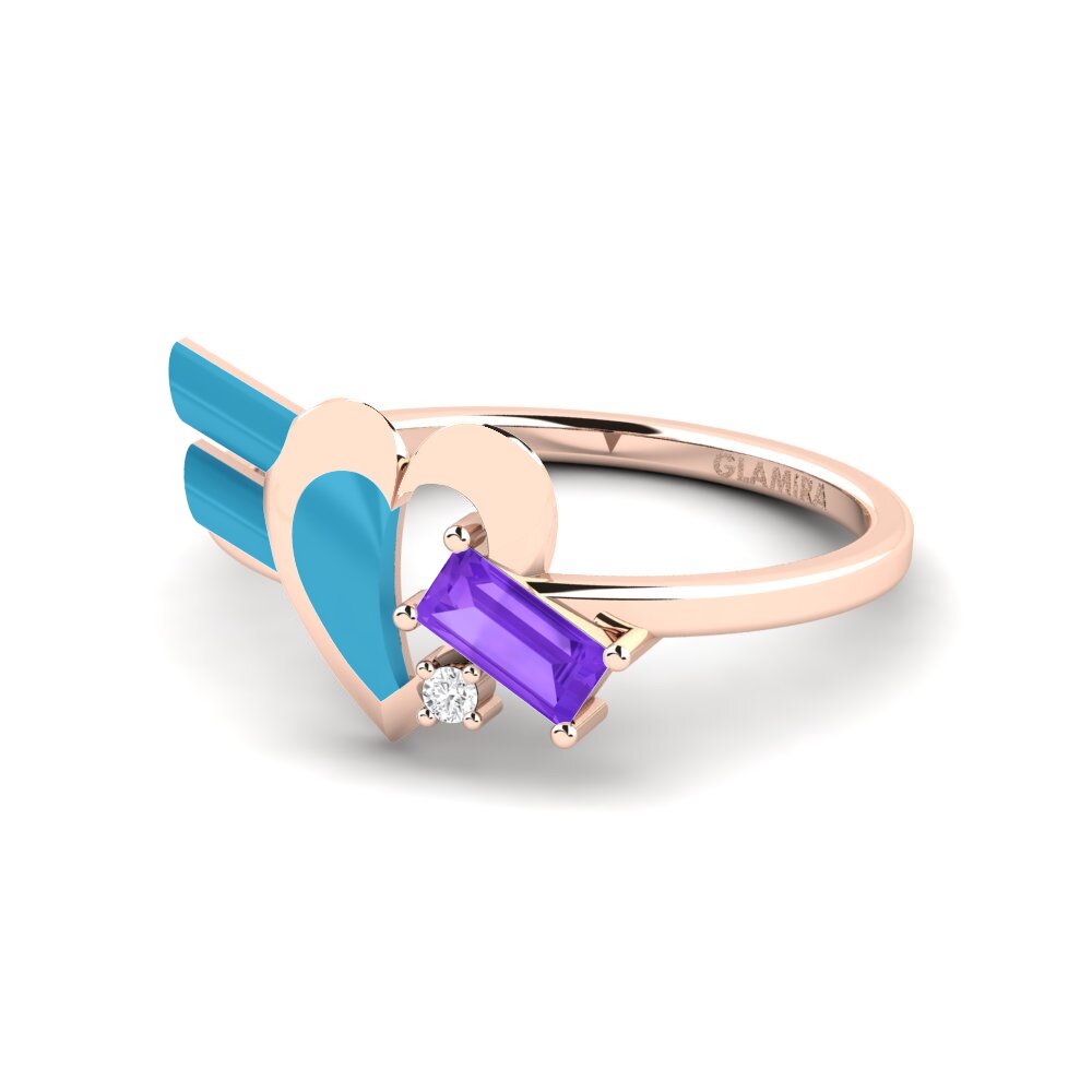 Amethyst Ring Tinselove