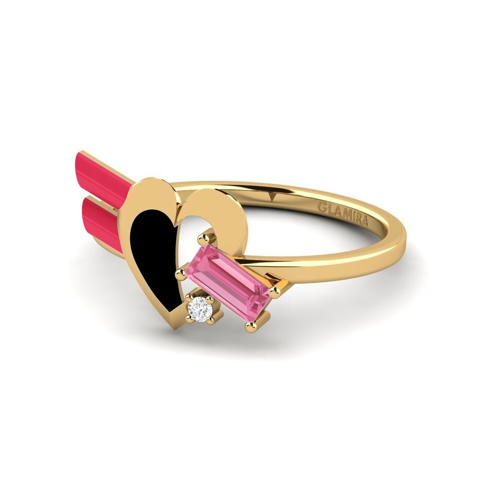 Gelbgold 750 Ring Tinselove