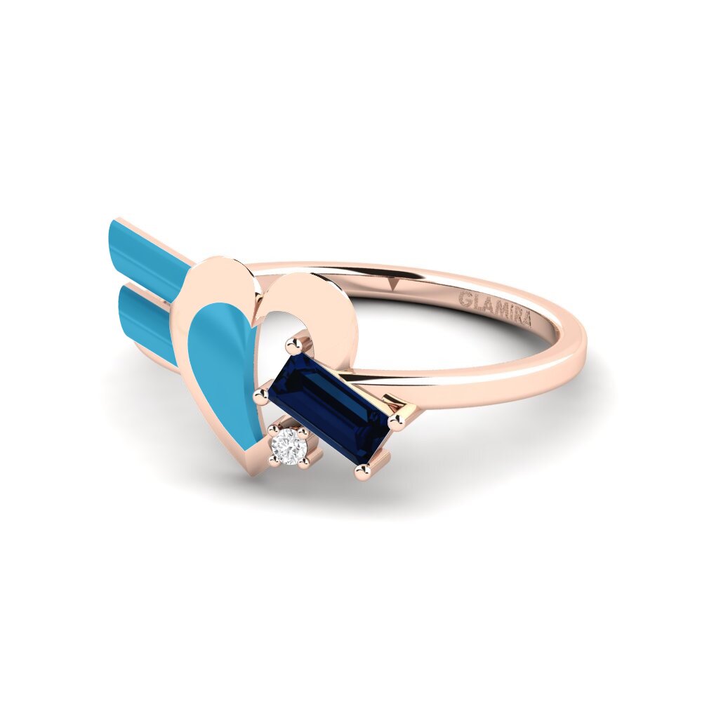 Saphir Ring Tinselove