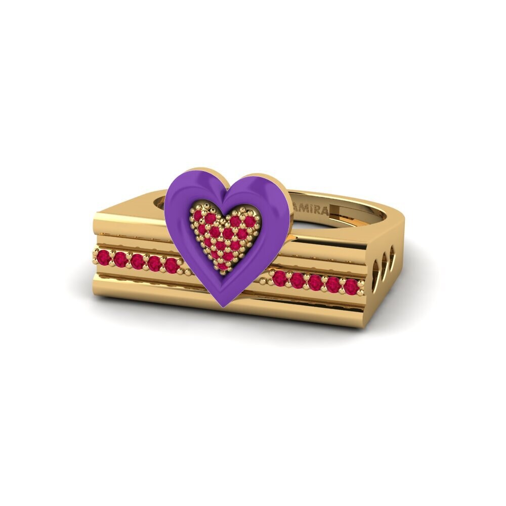 Rubí Anillo Tirarelove