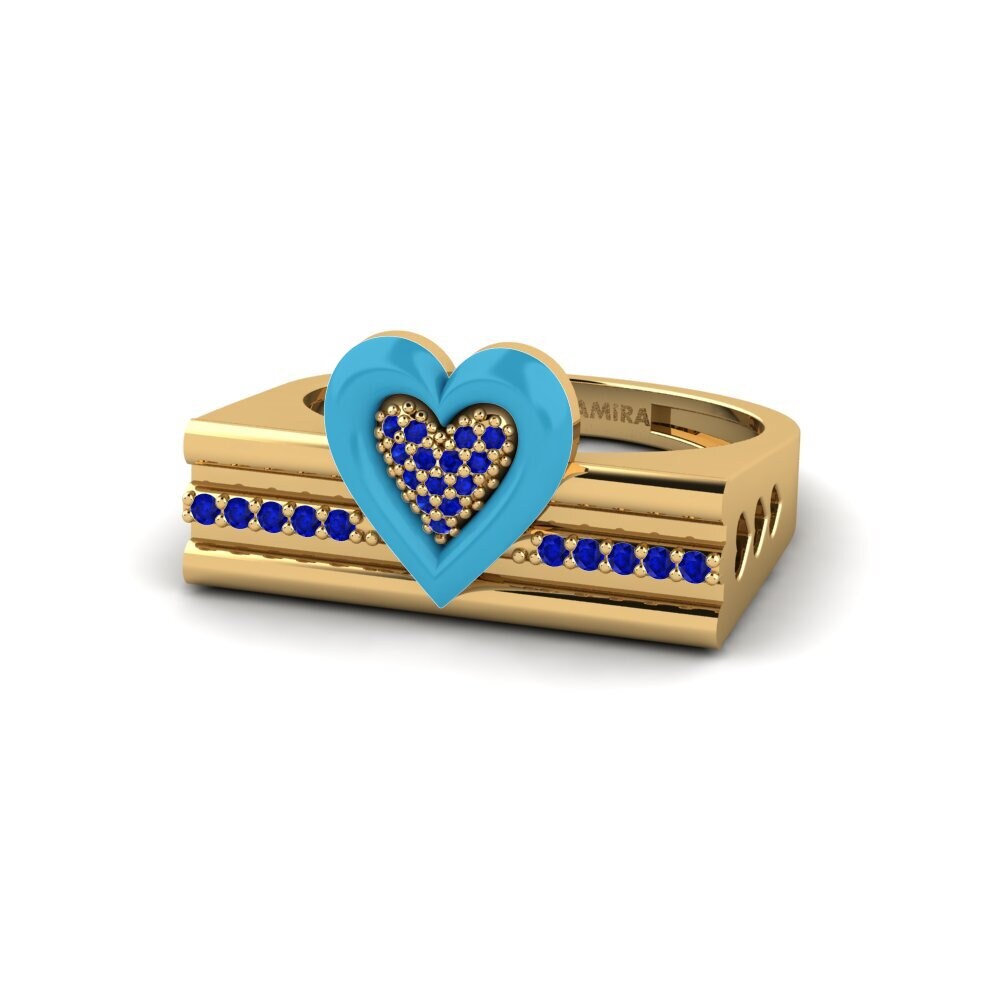 Saphir Ring Tirarelove