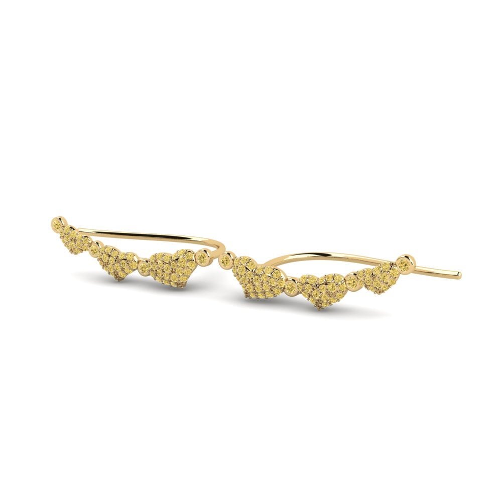 Yellow Diamond Women's Earring Urukundo