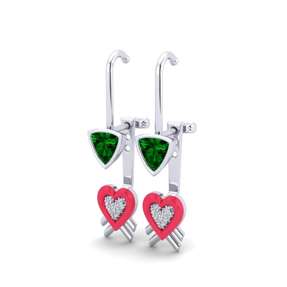Green Zirconia Women's Earring Valuable