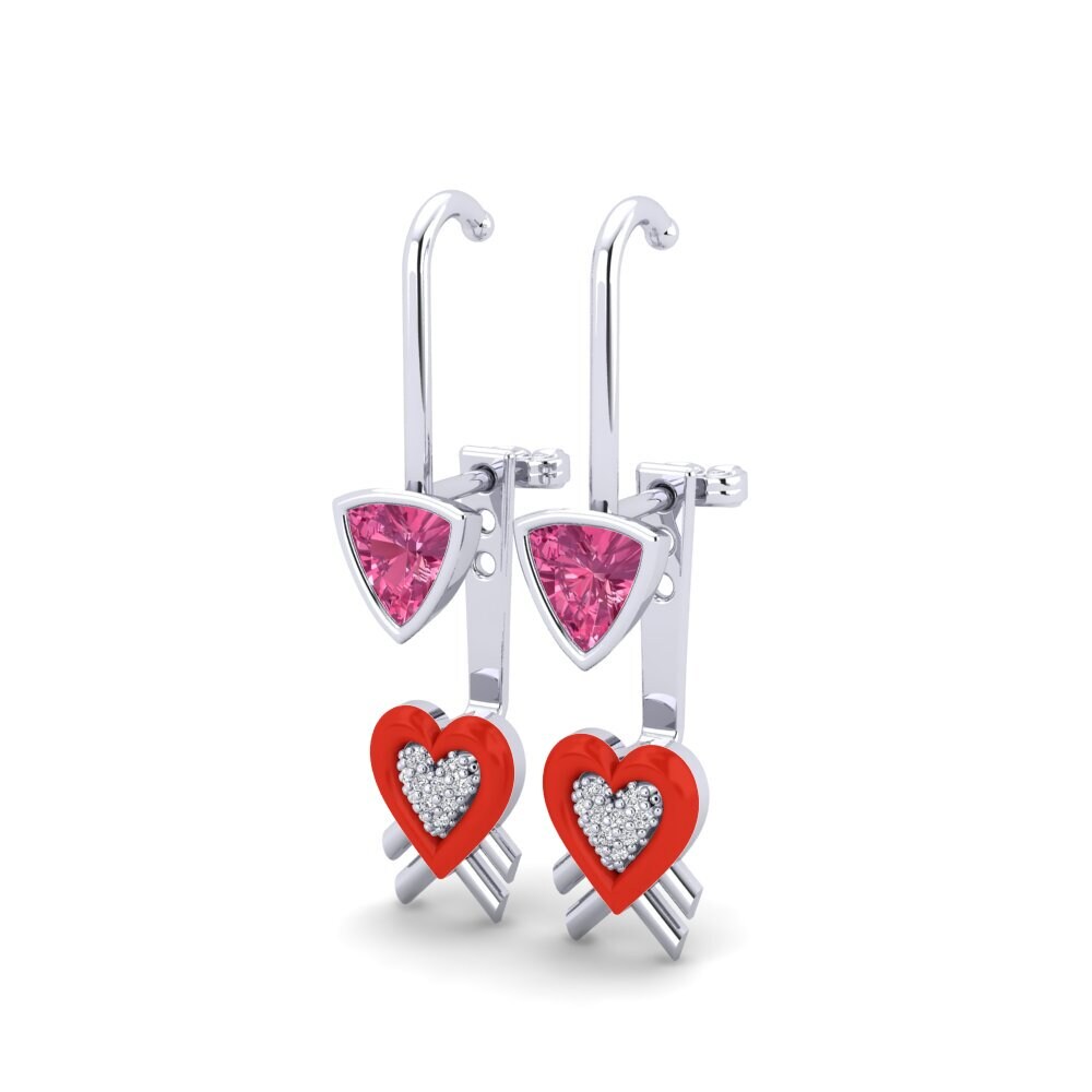 Pink Tourmaline Women's Earring Valuable