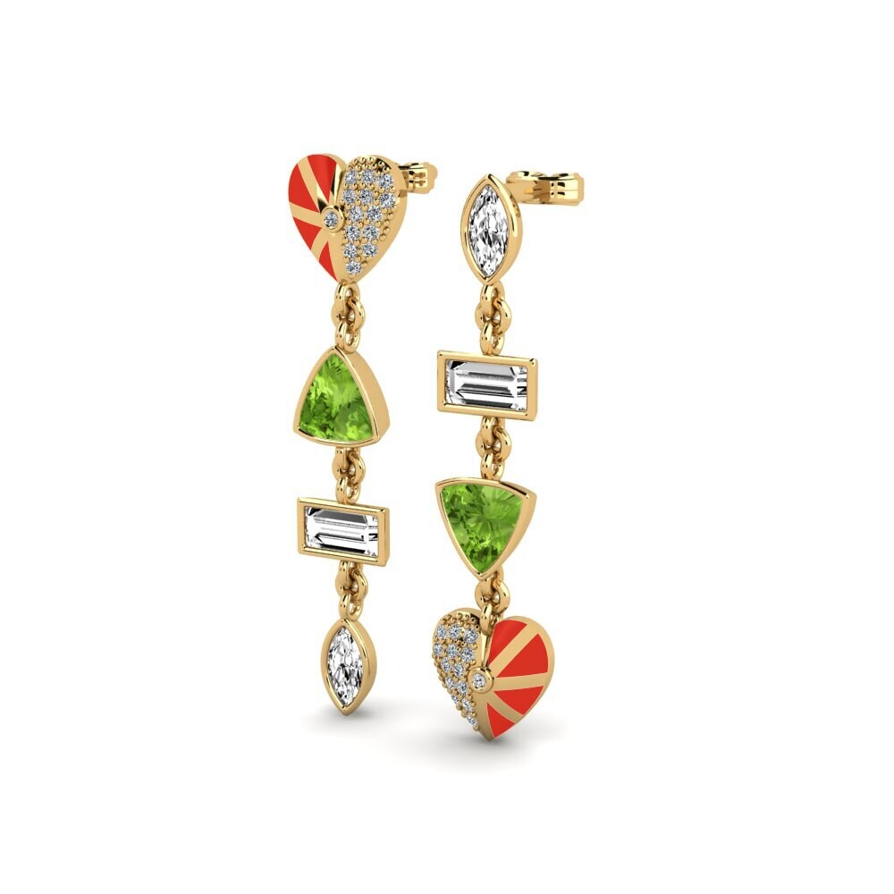 Peridoto Pendiente de mujer Vivre