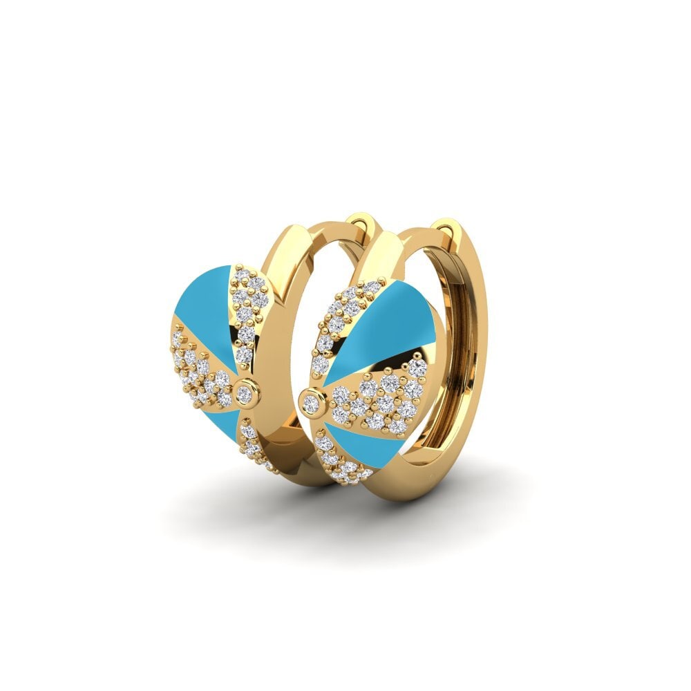 Lab Grown Diamond Women's Earring Wildblue
