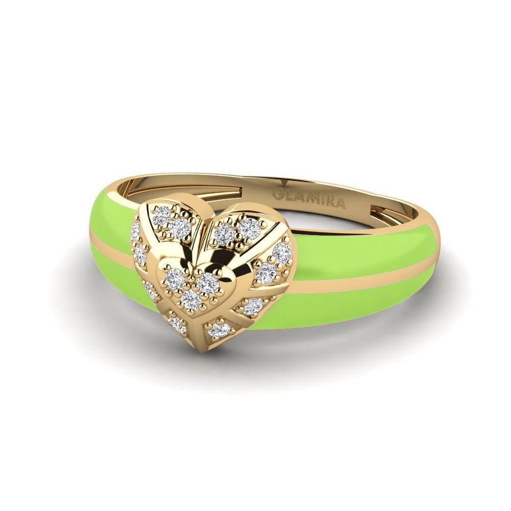 9ct Yellow Gold Ring Wonderland