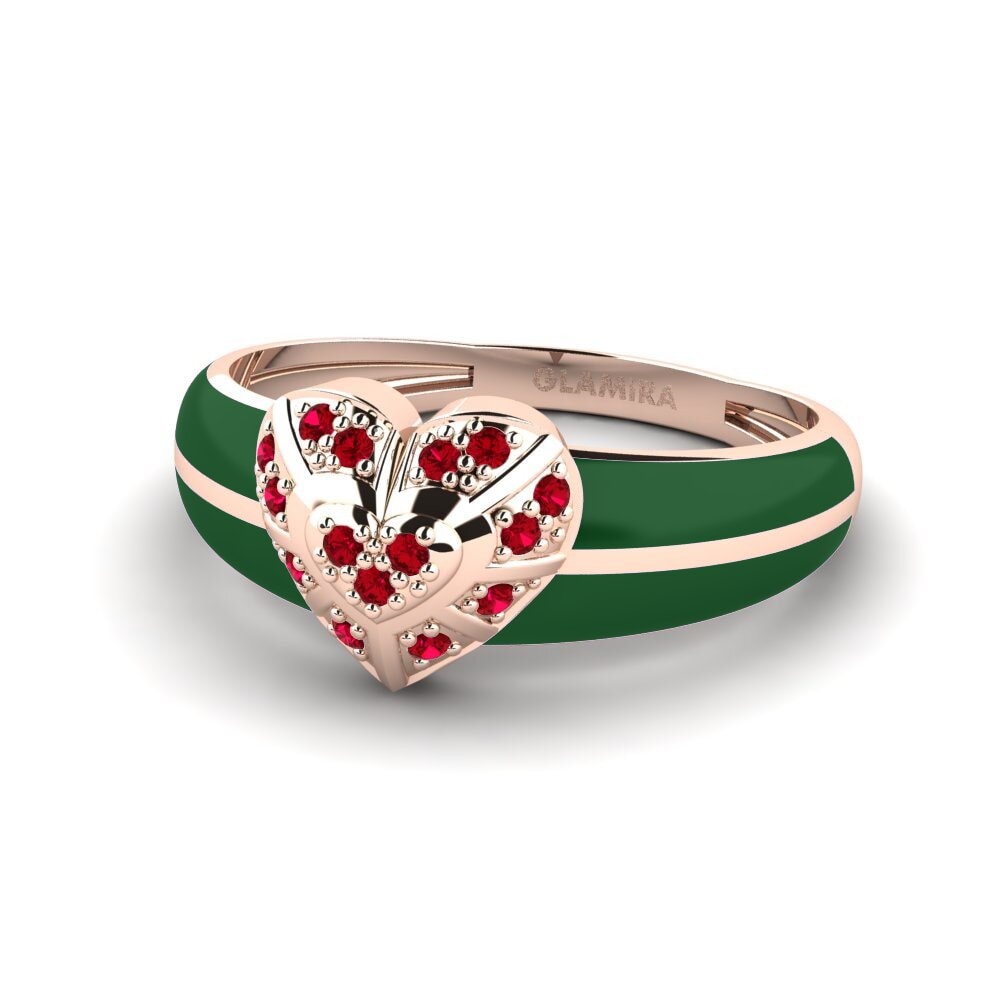 Circonita Roja Anillo Wonderland