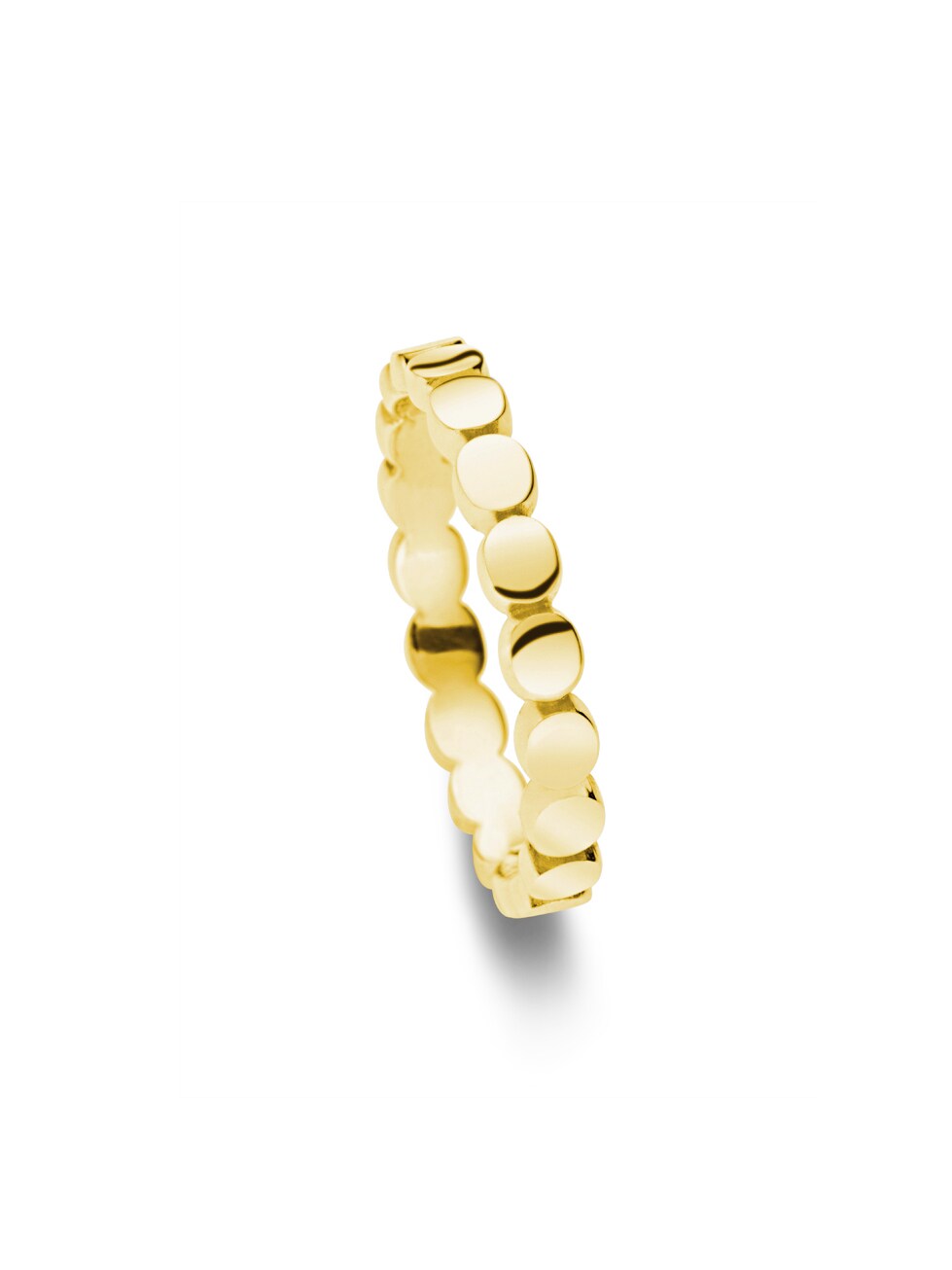 14k Yellow Gold Men's Wedding Ring Romantic Memory