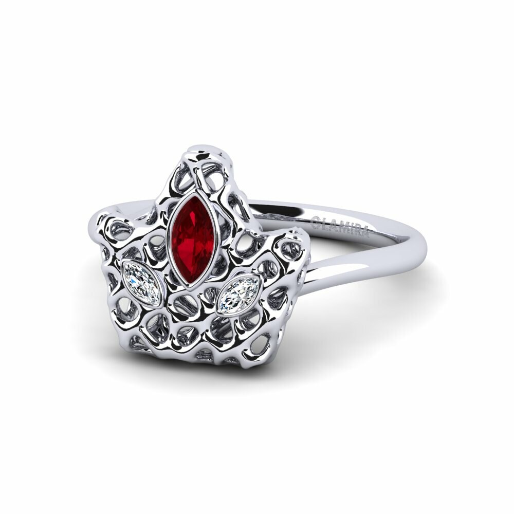 ruby-zirconia Cincin Aivap