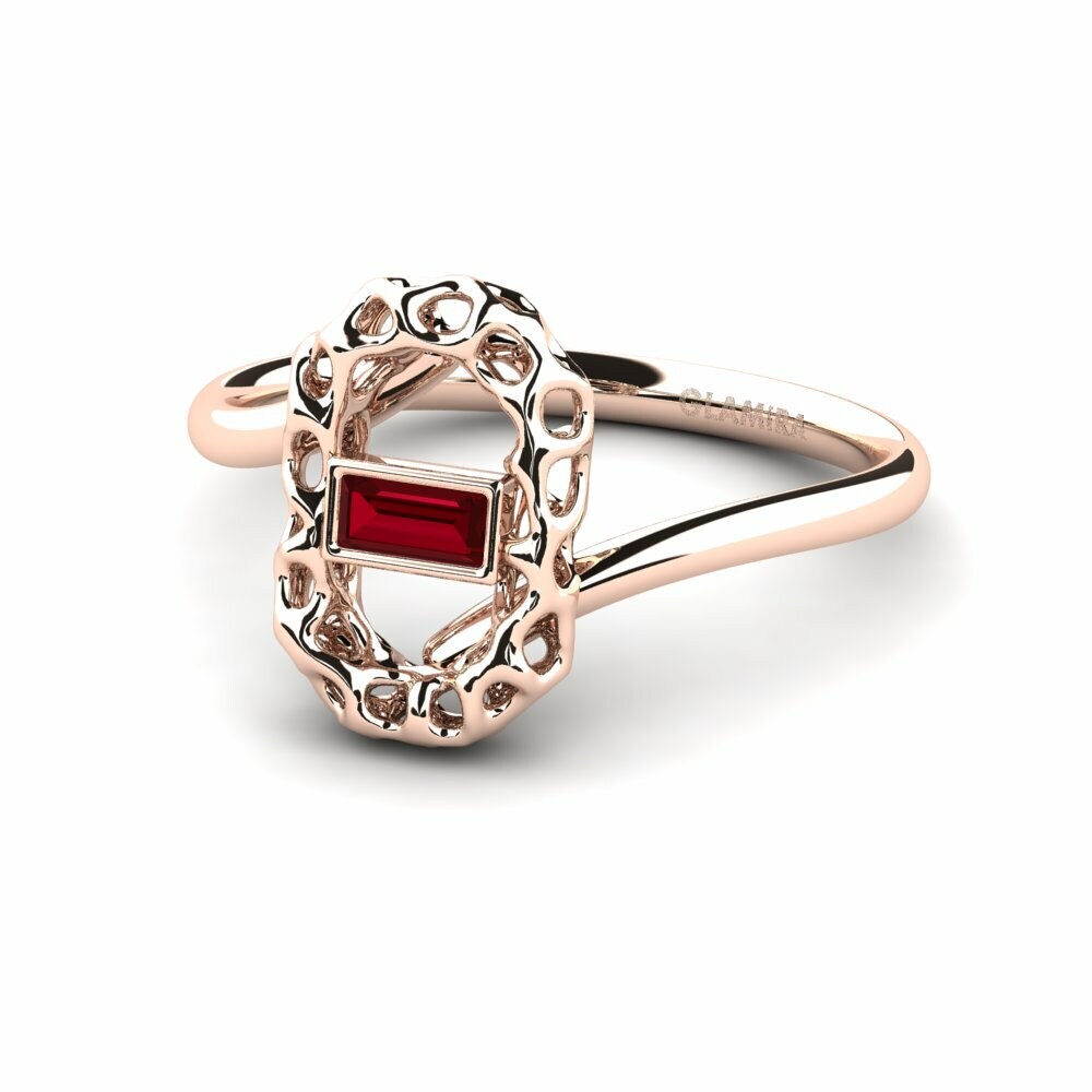 ruby-zirconia Cincin Alfeo