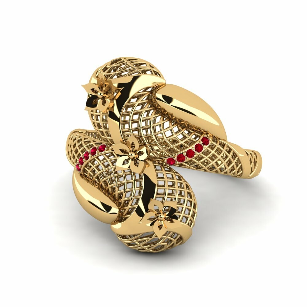 ruby-zirconia Cincin Caveau