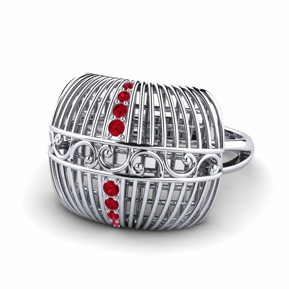 ruby-zirconia Cincin Cavernesy
